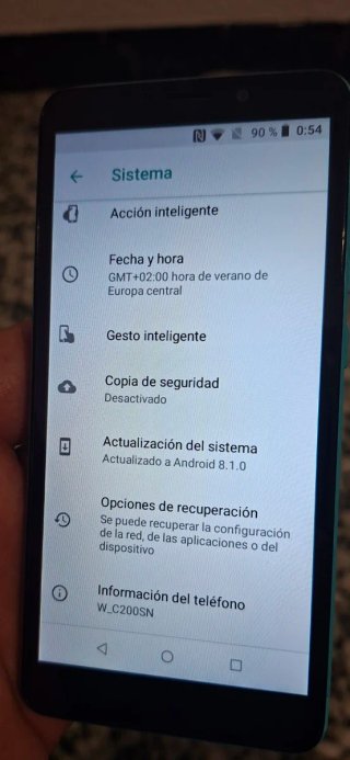 Telefono con WhatsApp