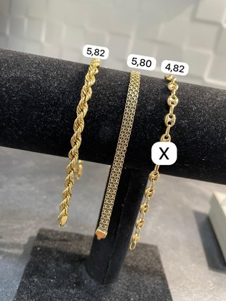 Oro 18k Ley 750 Pulseras