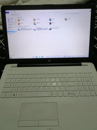 Portátil HP Blanco