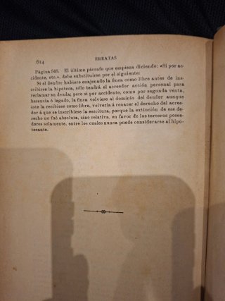 Libro Legislación Hipotecaria 1891