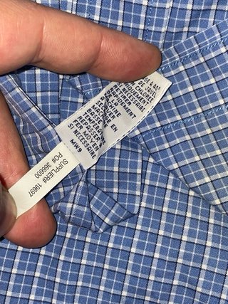 Camicia Polo Ralph Lauren S cotone blu