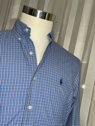 Camicia Polo Ralph Lauren S cotone blu