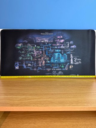 Tappetino Mouse Hollow Knight Mappa