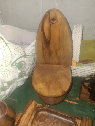 Juego de cocina de madera de olivo