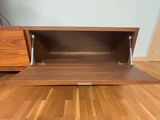Mueble TV madera - 2 módulos juntos o por separado