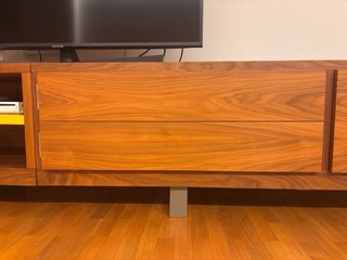 Mueble TV madera - 2 módulos juntos o por separado