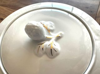 Vajilla Merienda/Café BIDASOA 40 piezas Filo Oro