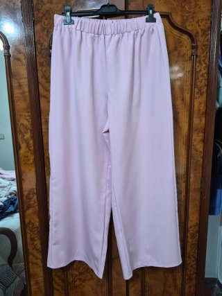 Traje lila-rosa talla XXXL