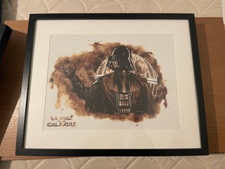 Tres cuadros de Star Wars
