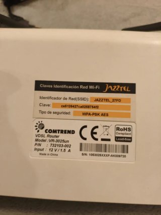 Router Comtrend VR-302un VDSL Jazztel