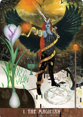 Tarot The Enchanted Förhäxa MJ Cullinane
