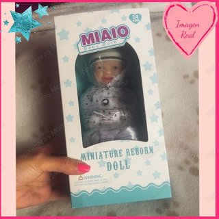 Muñeca reborn bebé silicona flexible