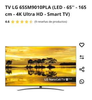 Lg 65" NanoCell SM9010PLA