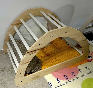 Arco Montessori artesanal de madera 6 barras