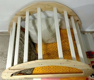 Arco Montessori artesanal de madera 6 barras