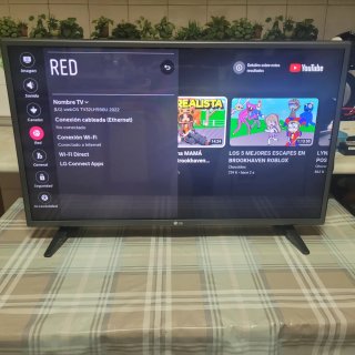 Televisor LG32 smart tv wifi inalambrica con caja