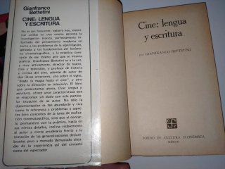 Lote 2 Libros Cine Gianfranco Bettetini - FCE