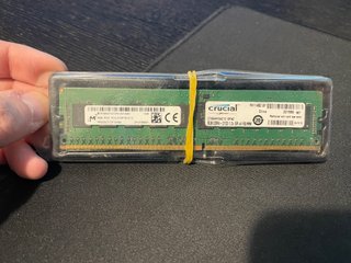 8GB RAM DDR4 Crucial 2133 Mhz