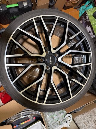 Llanta Audi Negra/Plata 235/35/R20