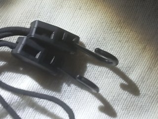 Poleas de amarre con cordón 1 MTS 7 uds precio und