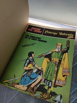 comic PRINCIPE VALIENTE - AVENTURAS COMPLETAS Nº 1 -HEROES DEL COMIC año 1972