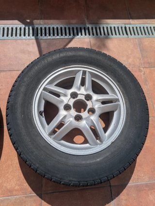 2 Llantas Honda CRV 15 5 tornillos