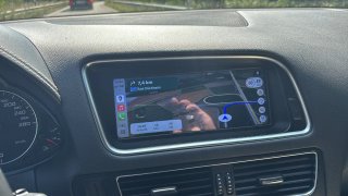 Rádio Audi Q5 Android 14 + GPS + Carplay sem fios.