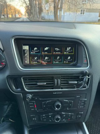 Rádio Audi Q5 Android 14 + GPS + Carplay sem fios.