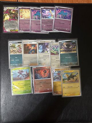 Cartas Pokémon: Misdreavus, Gastly, Boltund y más