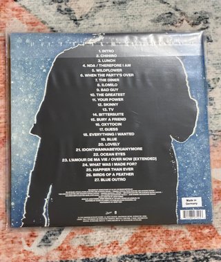 Vinilo Billie Eilish 3LP The Tour Live