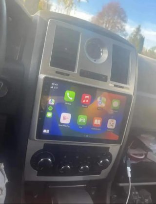 Rádio Chrysler 300C Android 14 + GPS + Carplay.