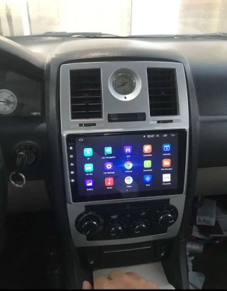 Rádio Chrysler 300C Android 14 + GPS + Carplay.
