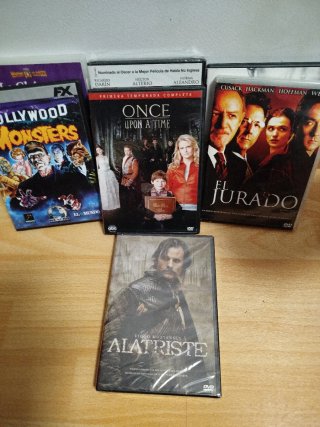 Lote 4 Películas DVD Nuevas Sin Estrenar