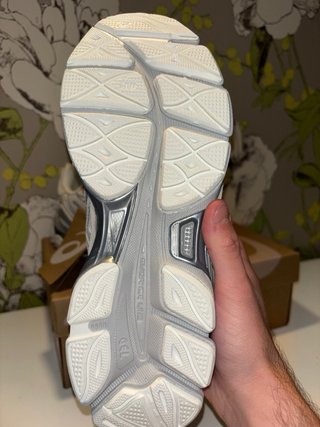 Scarpe Asics Bianche e Argento