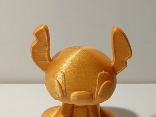 Figura Stitch Dorado PLA 10cm