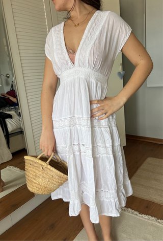 Vestido Ibicenco Blanco
