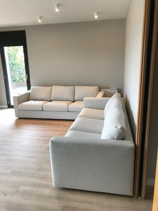 Sofá Vimle 3 plazas gris Ikea