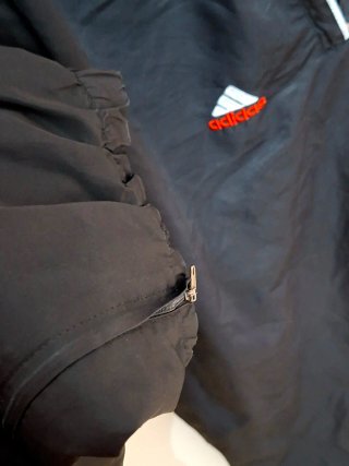 Completo Adidas uomo nero, rosso, bianco