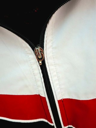 Completo Adidas uomo nero, rosso, bianco