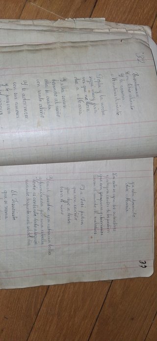 Libro manuscrito religioso JOSEFA SERNA TOMELLOSO