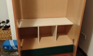 Organizador de armario de madera, Ikea