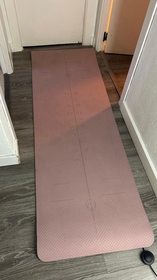 Esterilla Yoga Oysho Rosa