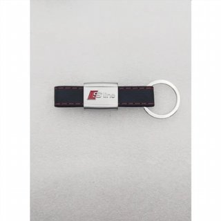 Llavero de cuero AUDI logo S LINE REGALO REF.1221