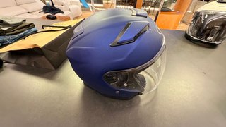 Casco Shoei Jet Cruiser II Talla M Azul Mate