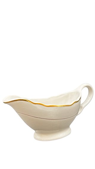 Salsiera S.C. Richard Italia bordo oro