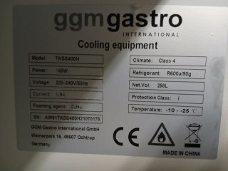 Congelador GGM Gastro 256 litros