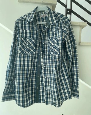 Camicia uomo Cotton & Silk  a quadri