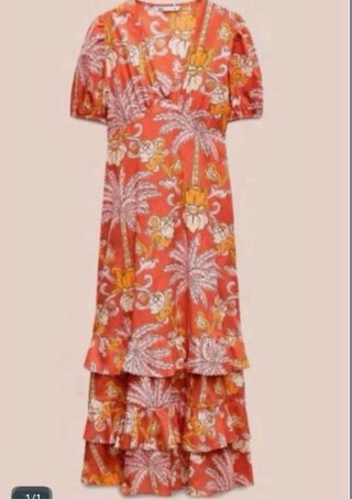 Vestido Zara Estampado
