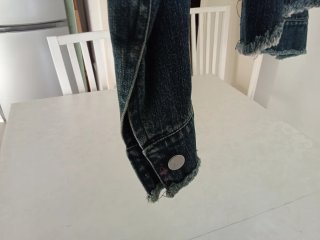 Giubbotto jeans donna