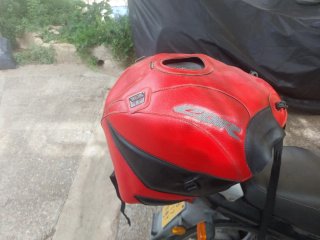 Funda Sobredepósito Honda CBR 600 Roja/Negra